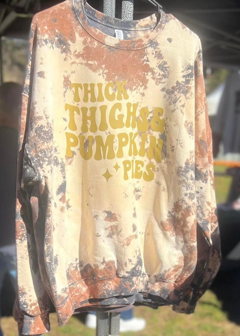 Thick thighs pumpkin pies