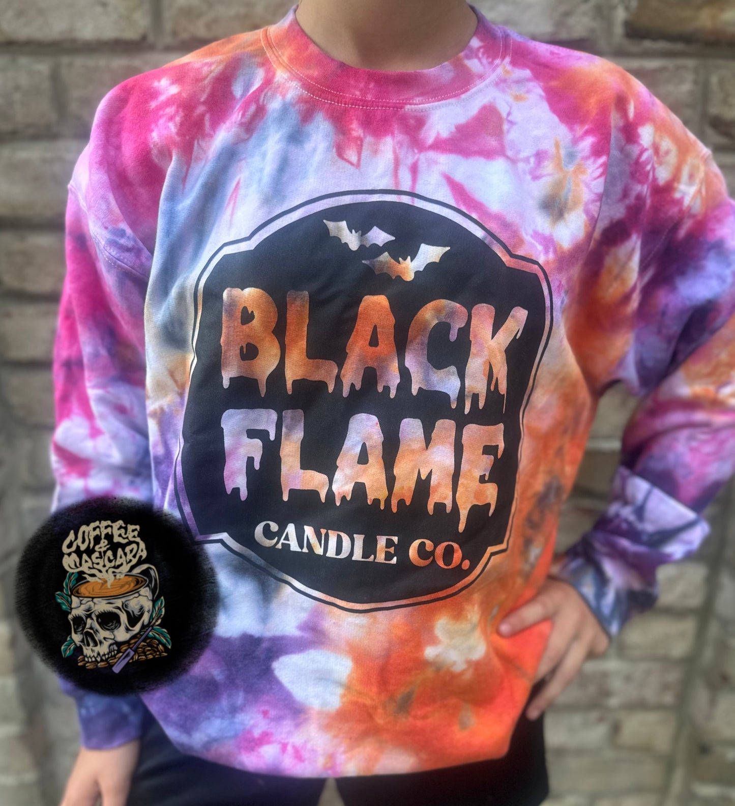 BLACK FLAME CANDLE