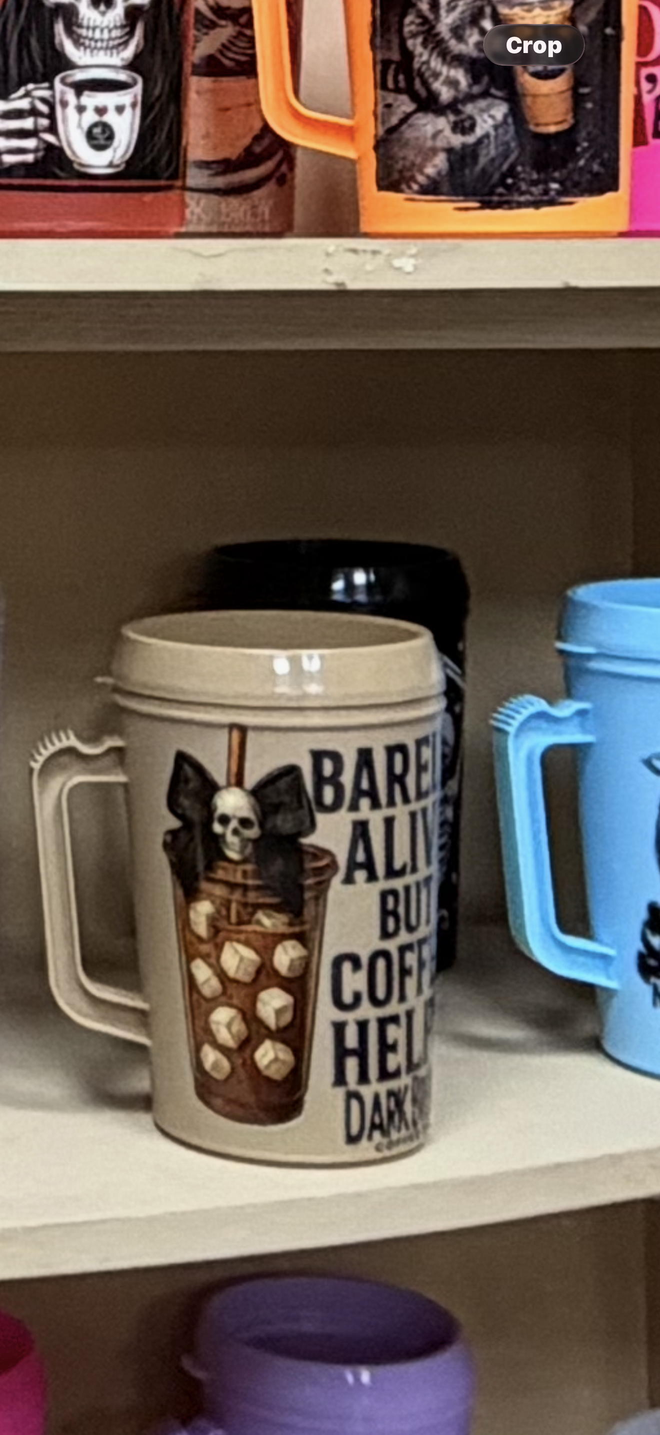 Barely alive but coffee